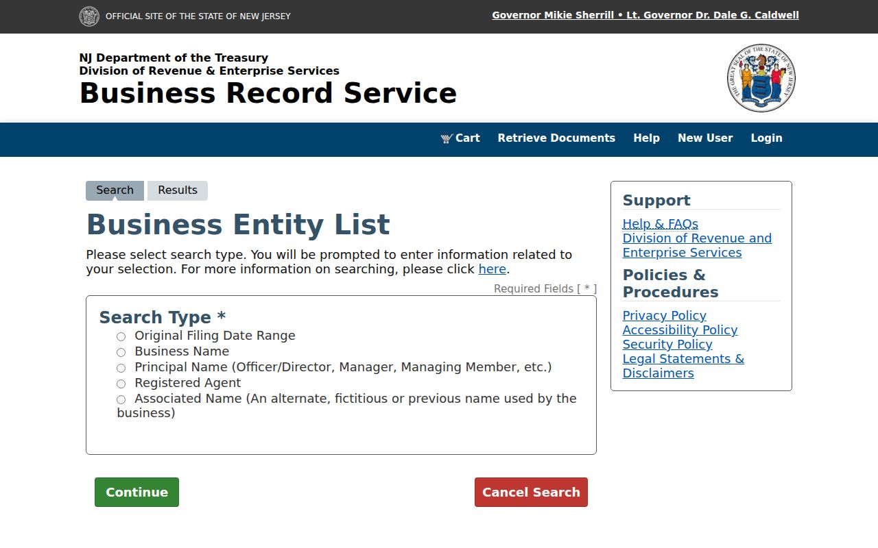 Elmwood Park residents directory New Jersey business records search